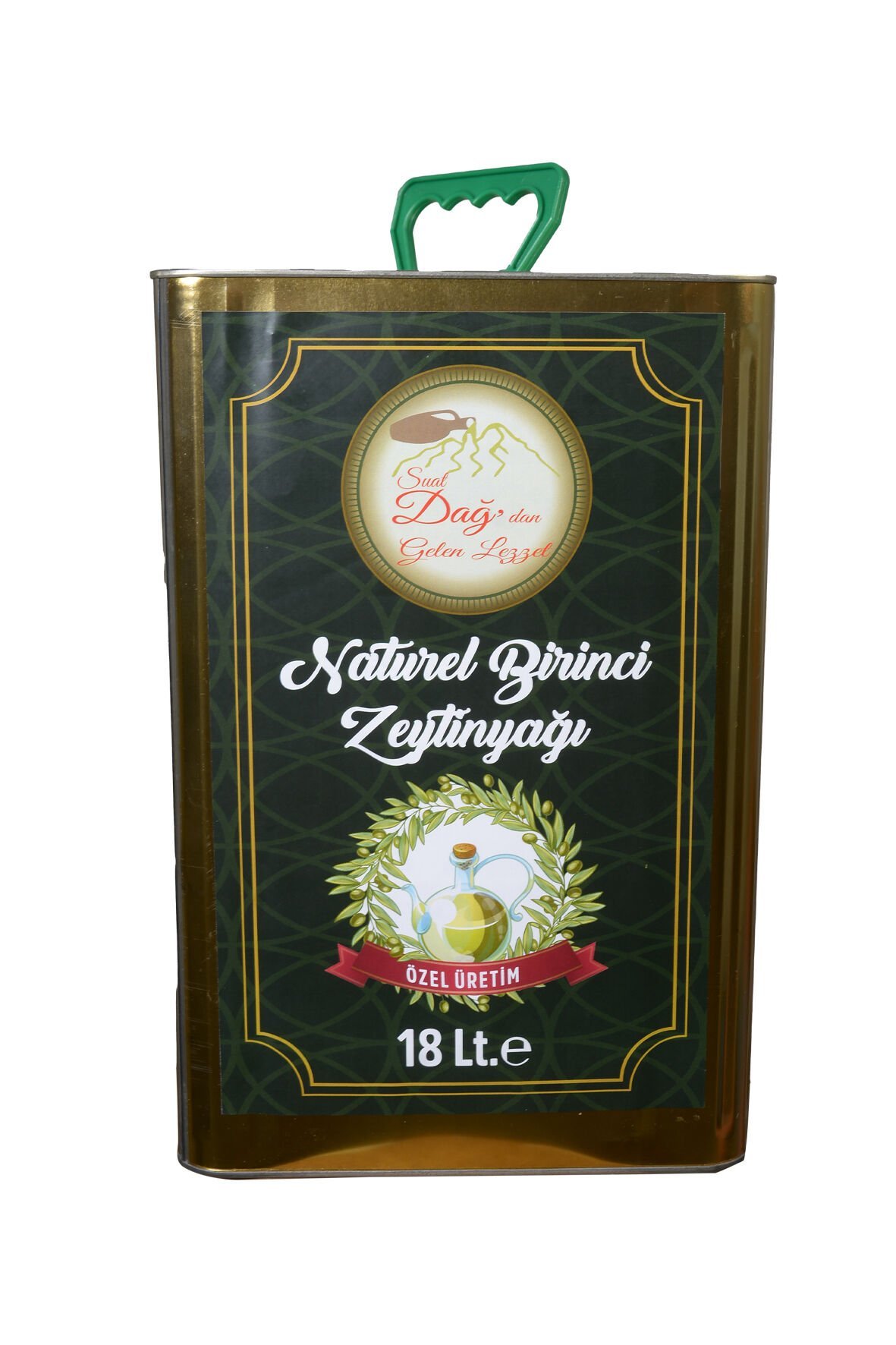 Natürel Birinci Zeytinyağı 18 Lt Teneke